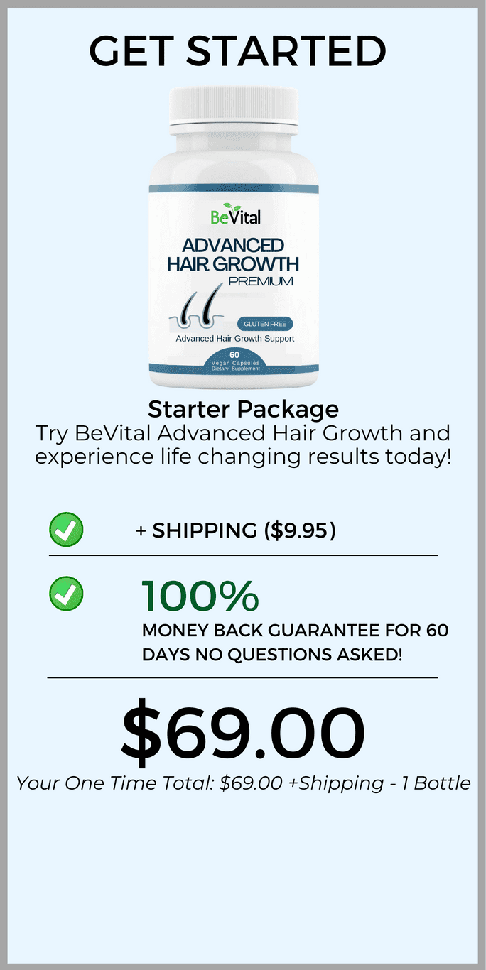 BeVital Advanced Hair Growth - 1 Bottle