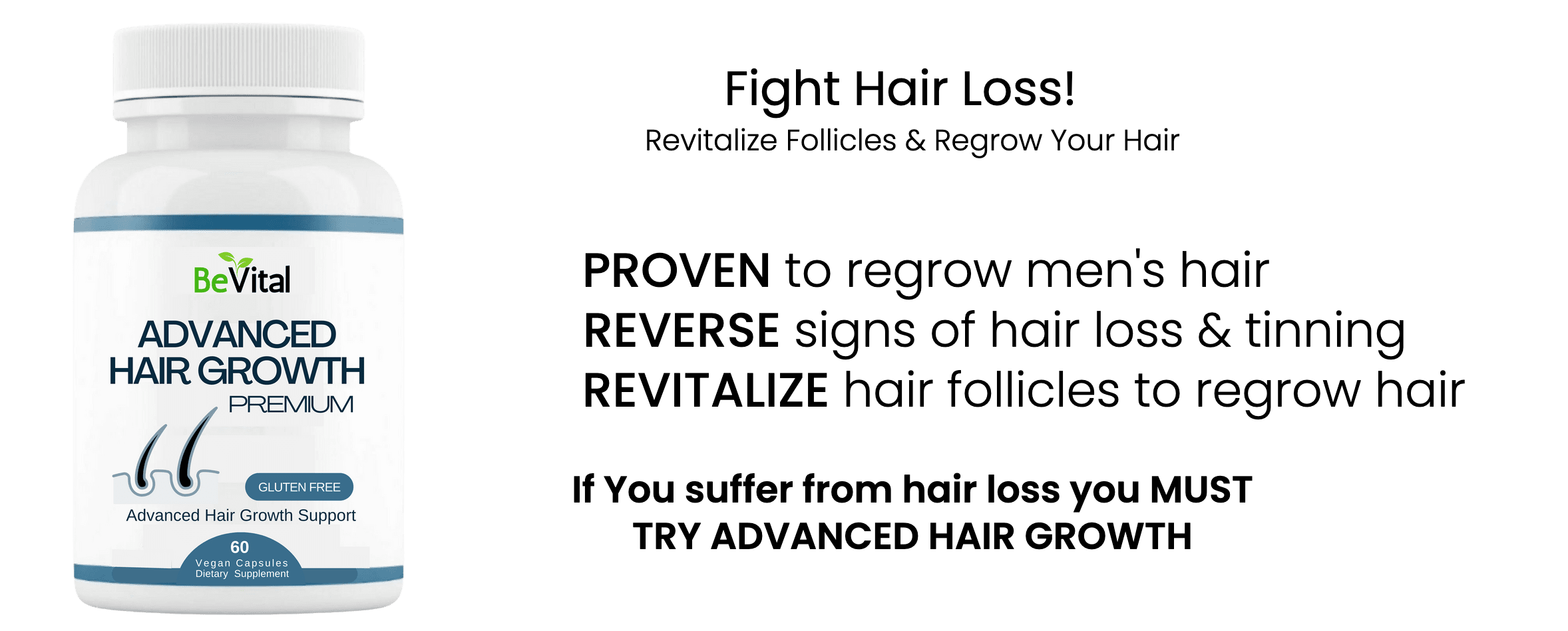 BeVital Advanced Hair Growth Supplement